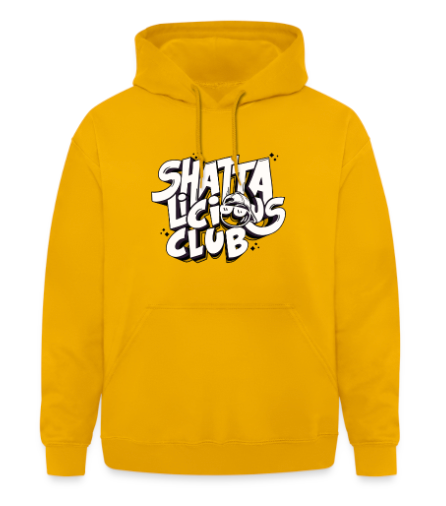 Hoodie Homme Shattalicious Club (Yellow)