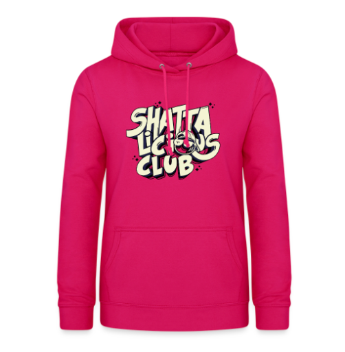 Hoodie Femme Shattalicious Club (Super Pink)