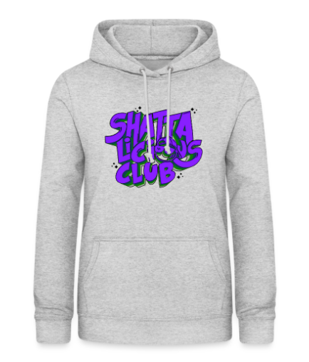 Hoodie Femmes - Shattalicious Club (Night Grey)